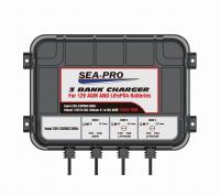 Зарядное устройство SEA-PRO ТЕ4-0286 (1х12В AGM, 2х12В LiFePo4)