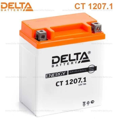 Аккумуляторная батарея Delta CT 1207.1 (12V / 7Ah)