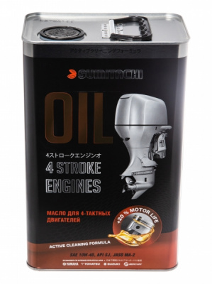 Масло моторное Sumitachi 4-Stroke engines oil 10W-40 4л