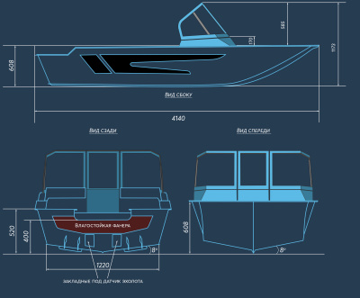 Лодка SWIMMER 400 Z