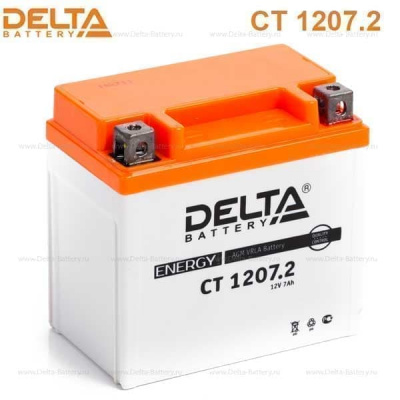 Аккумуляторная батарея Delta CT 1207.2 (12V / 7Ah)