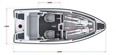 Комбинированный катер Victory 570 Cruiser 