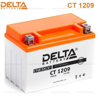 Аккумуляторная батарея Delta CT 1209 (12V / 9Ah)