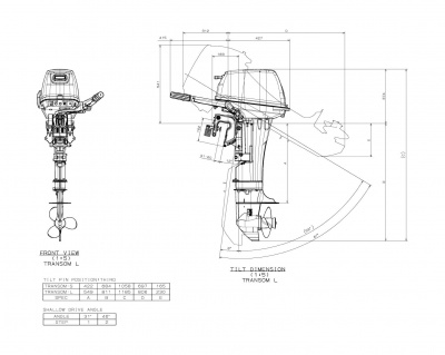 Лодочный мотор Suzuki DT15AS/L