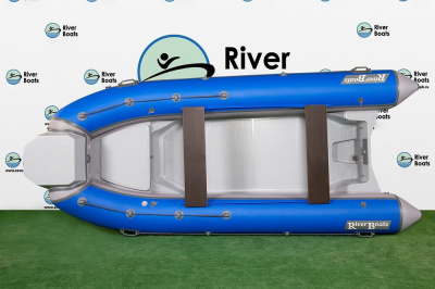 Лодка РИБ RiverBoats RB-400 NEW (Встроенный рундук)