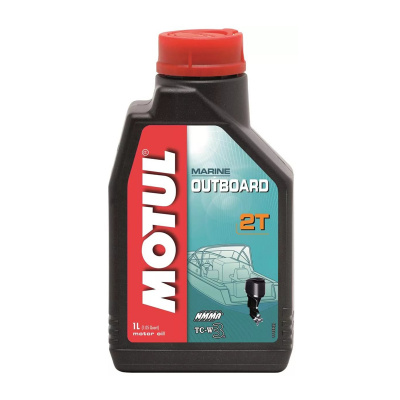 Масло моторное MOTUL OUTBOARD 2T (1 ЛИТР)