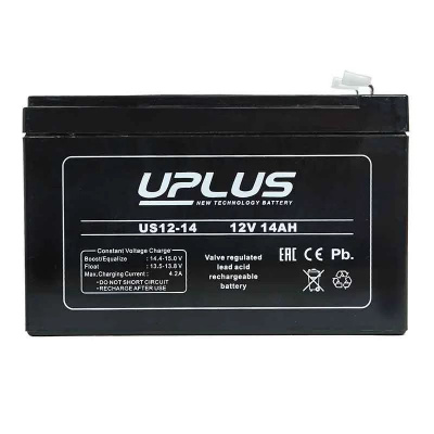 Аккумулятор стартерно-тяговый UPLUS US12-14 (12V / 14Ah)