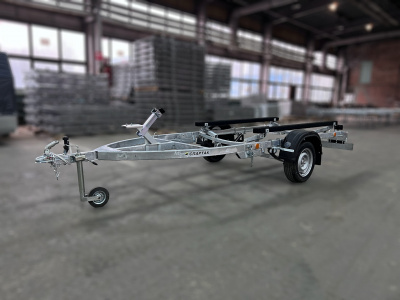 Прицеп для лодок самосвальный  "Спартак" 4,2 м Цинк