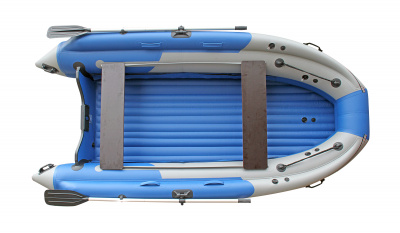 Надувная моторная лодка REEF SKAT TRITON 400 NDFI с Интегрированным фальшбортом New