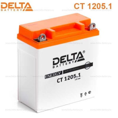Аккумуляторная батарея Delta CT 1205.1 (12V / 5Ah)