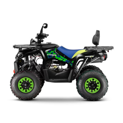 Квадроцикл GLADIATOR F200 LUX LONG черный с псм