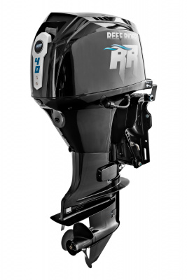 Лодочный мотор Reef Rider RREF40FEL-T 4-х тактный с гидроподъемом HIDEA